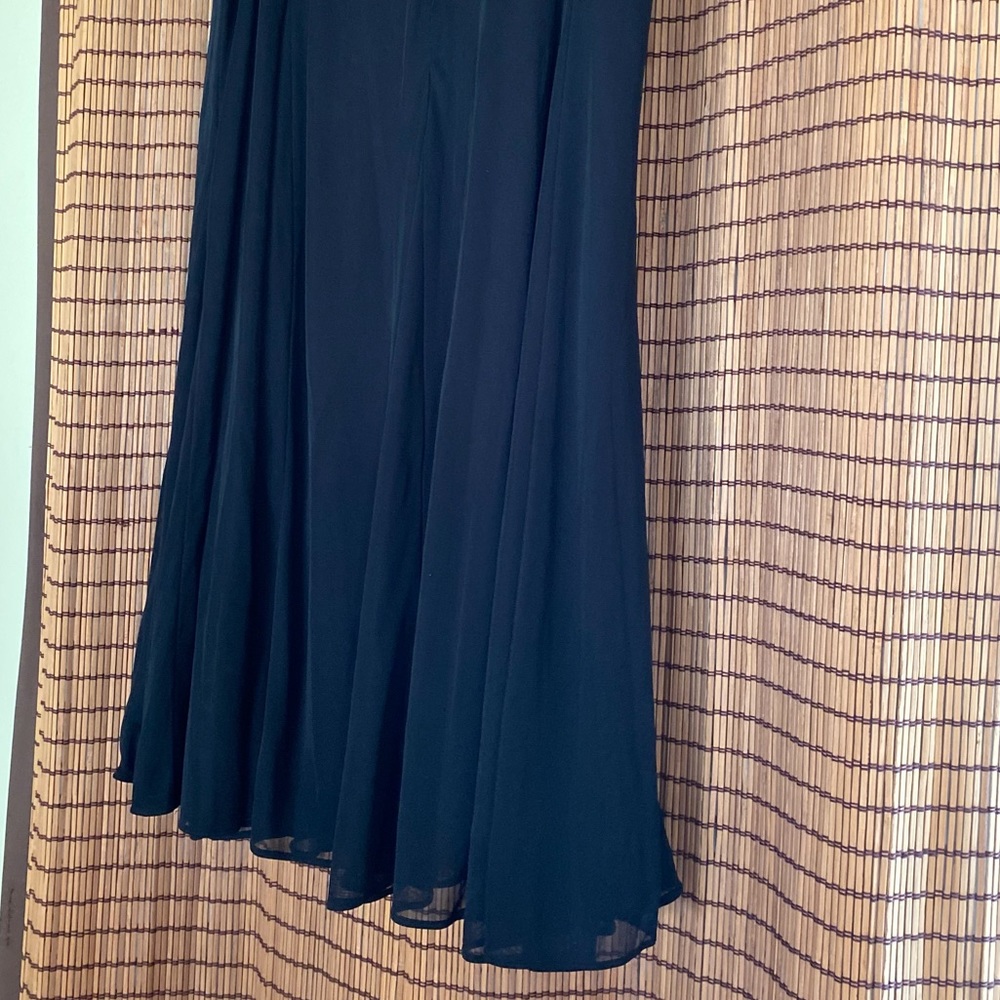 Alex Evenings Chiffon Pull-On Midi / Tea Length Skirt XL - Picture 4 of 10